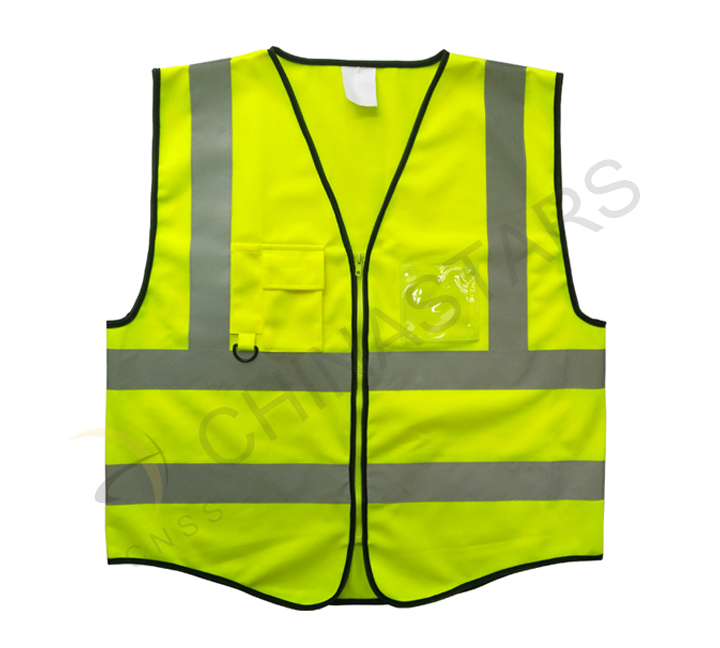 High visibility safety vest